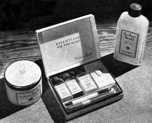 1937 Barbara Gould hand and nail products