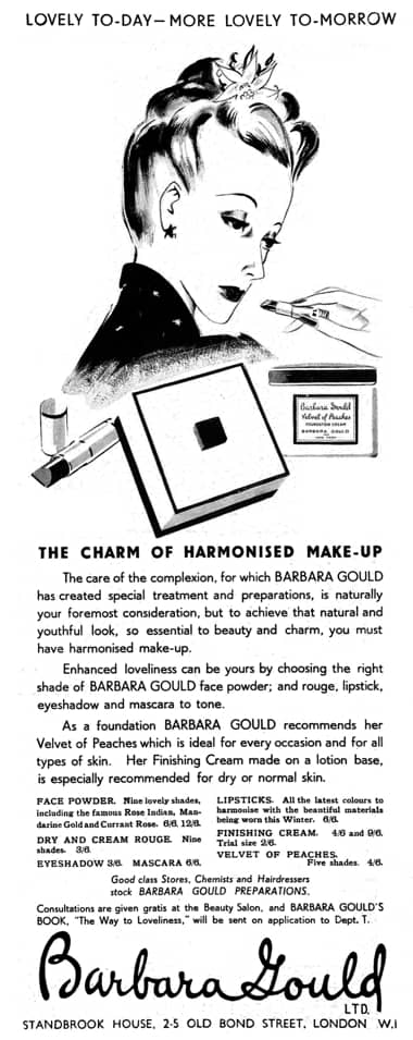 1938 Barbara Gould Harmonised Make-up
