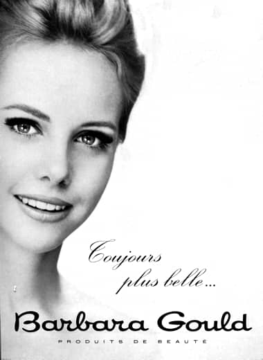 1962 Barbara Gould Produits de Beaute