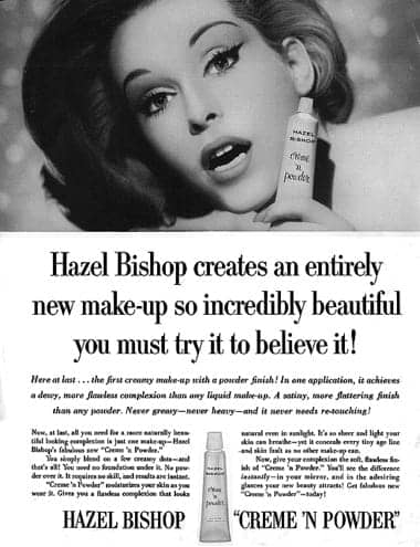 1962 Hazel Bishop Creme N Powder