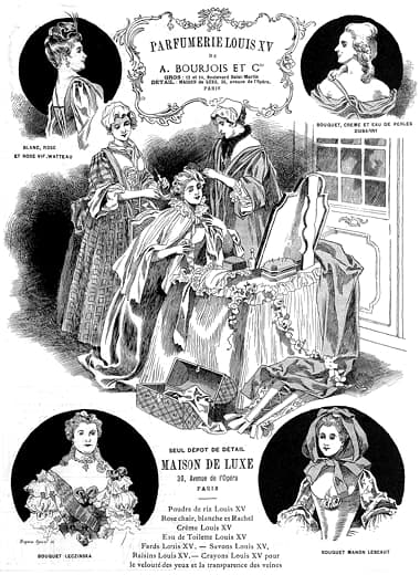 1891 Bourjois Parfumerie Louis XV