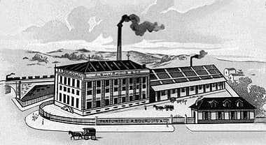 1898 Bourjois factory at 22 Rue de la Gare