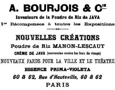 1899 Bourjois et Cie
