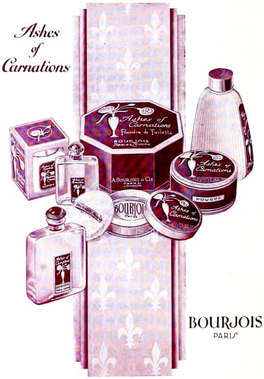 1929 Bourjois Ashes of Carnations
