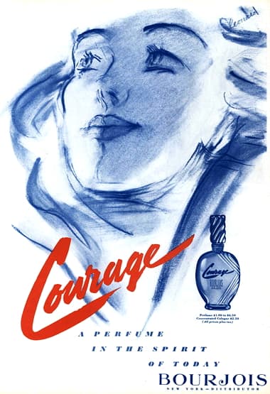 1945 Bourjois Courage