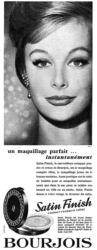 1960 Bourjois Soir de Paris Satin Finish