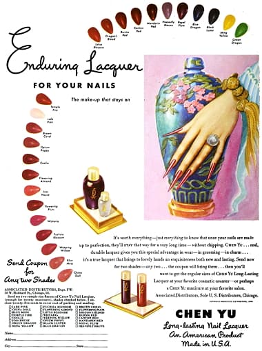 1942 Chen Yu Nail Lacquer in 24 shades
