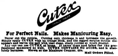 1912 Cutex Cuticle Remover
