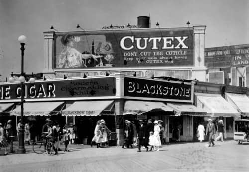 1922 Cutex Billboard