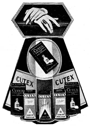 1932 Cutex counter display
