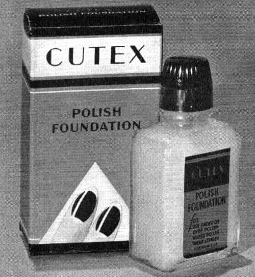 1938 Cutex Polish Foundation