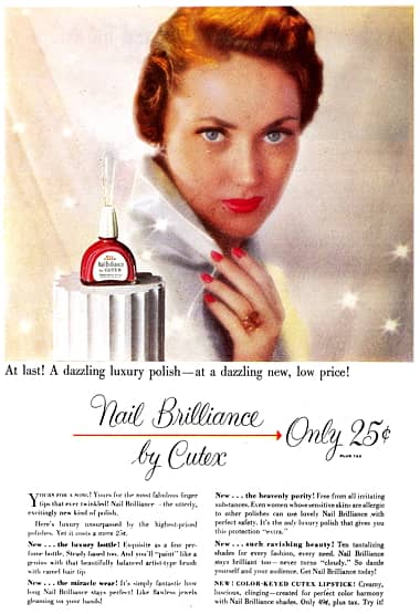 1948 Cutex Nail Brilliance