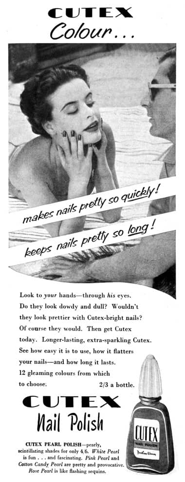 1954 Cutex Pearl Polish