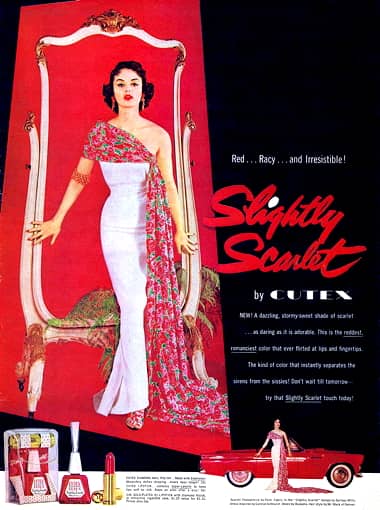 1955 Cutex Slightly Scarlet