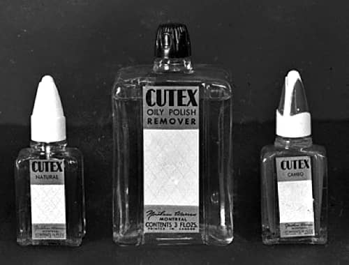 Cutex Nail Polish Bottles