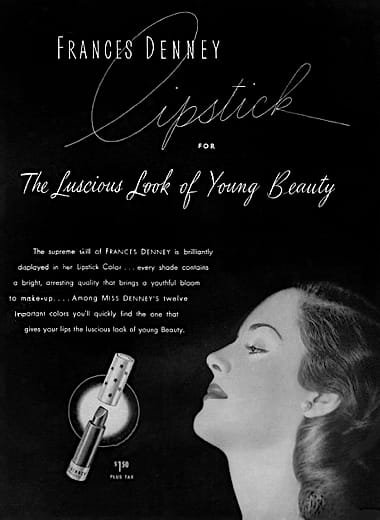 1945 Frances Denney Lipstick