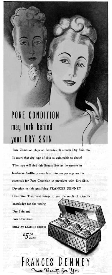 1946 Frances Denney Beauty Box