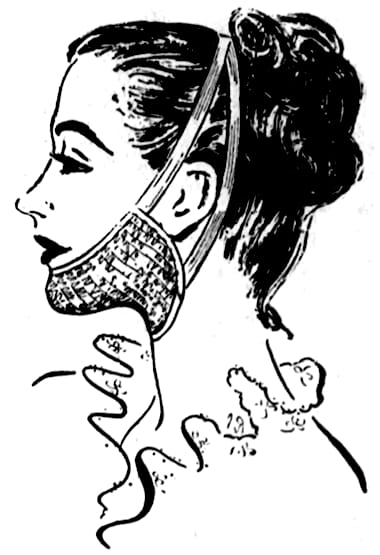 1949 Frances Denney Contour Chin Strap