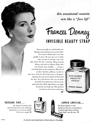 1951 Frances Denney Invisible Beauty Strap