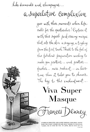 1961 Frances Denney Viva Super Masque