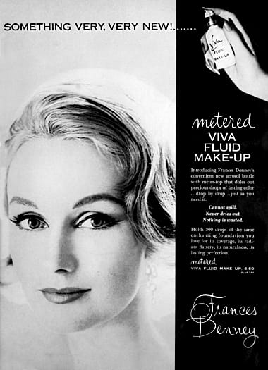 1962 Frances Denney Metered Viva Fluid Make-up