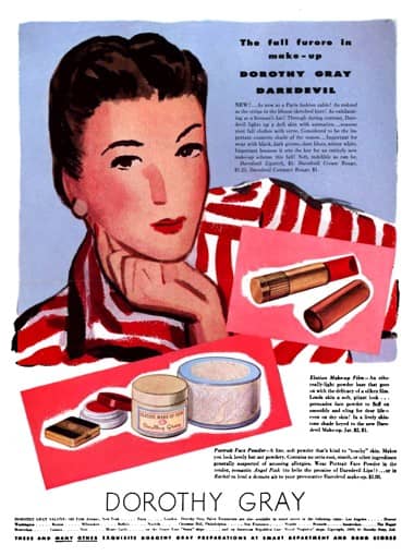 1939 Dare Devil makeup