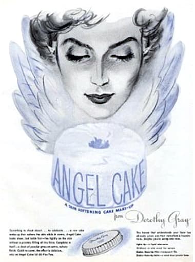 1946 Dorothy Gray Angel Cake