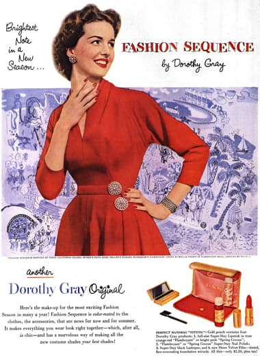 1952 Dorothy Gray Fashion Sequence
