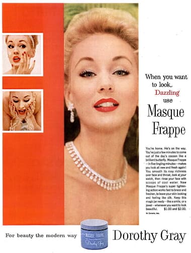 1956 Dorothy Gray Masque Frappe