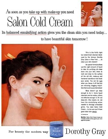 1957 Dorothy Gray Salon Cold Cream