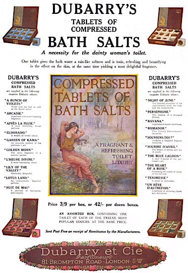 1917 Dubarry Compressed Bath Saltss