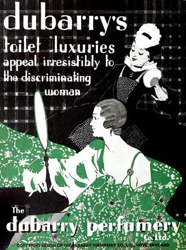 1932 Trade advert for Dubarry Perfumery