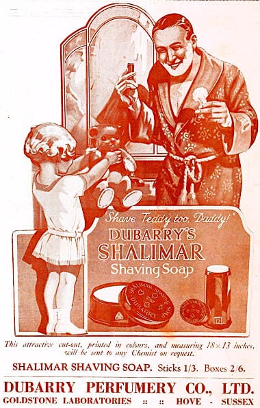 1932 Dubarry Shaving Soap