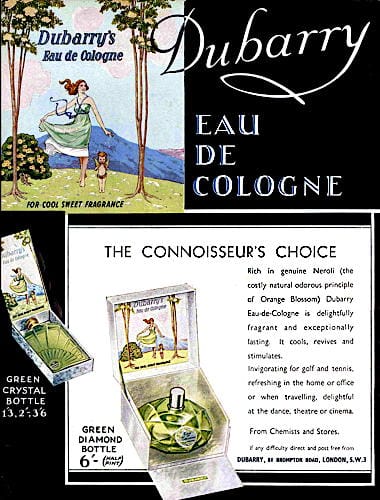 1936 Dubarry Eau de Cologne