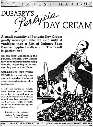 1946 Dubarry Perlysia Day Cream