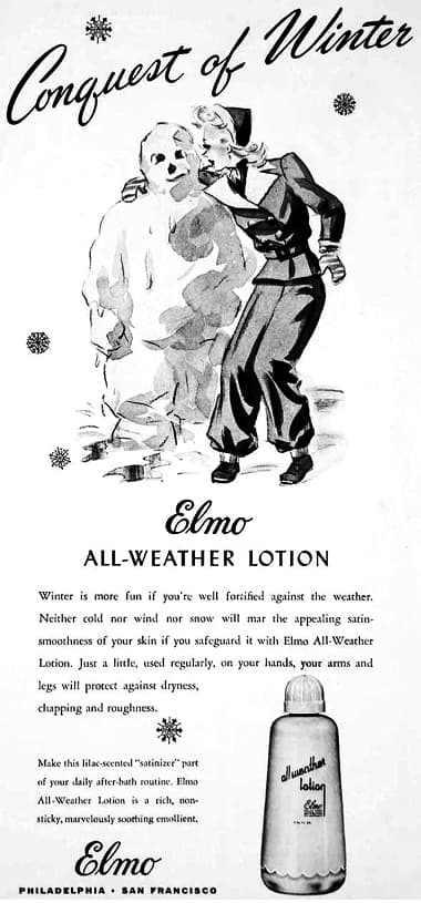 1941 Elmo All-Weather Lotion