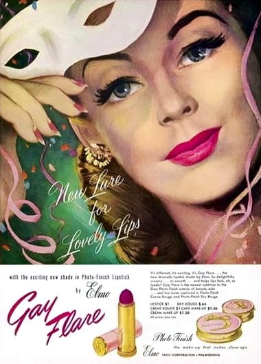 1948 Elmo Gay Flare Lipstick