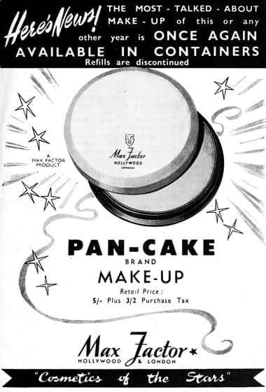 1946 Max Factor Pan-Cake