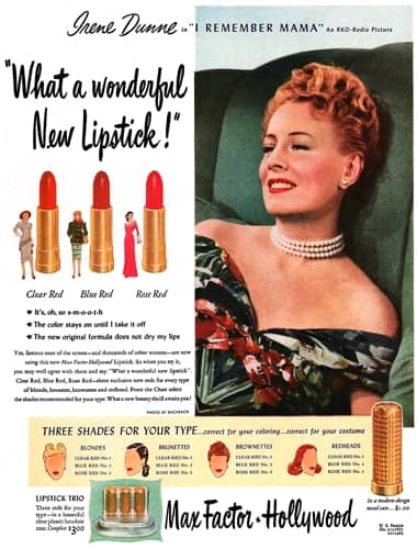 1947 Max Factor Lipstick