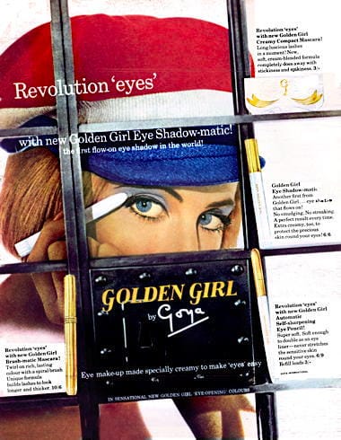 1964 Goya Golden Girl Eye Make-up