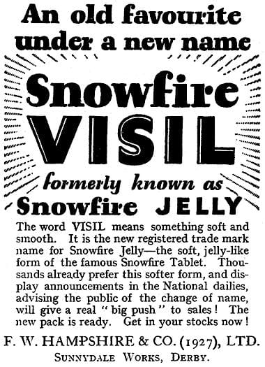 1930 Snowfire Visil