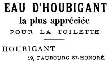 1896 Eau Houbigant