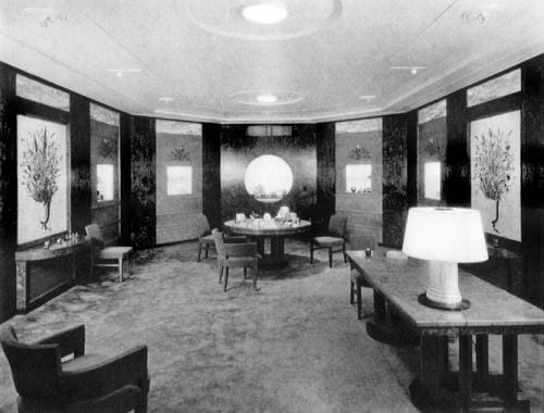 1938 Houbigant sales room in New York