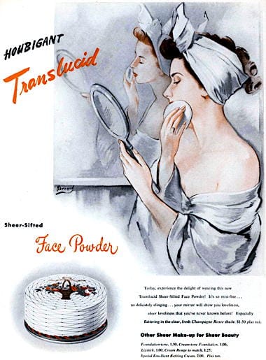 1945 Houbigant Translucid Face Powder