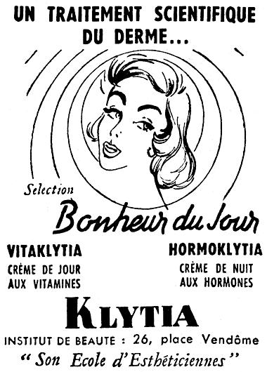 1952 Bonheur du Jour Vitaklytia and Hormoklytia