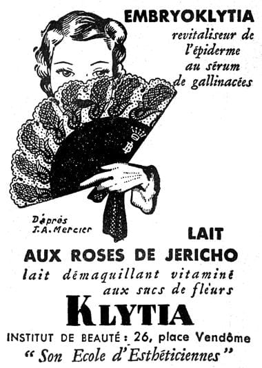 1952 Embryoklytia and Lait aux Roses de Jericho