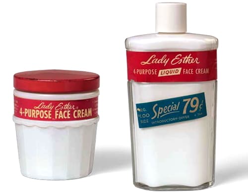 Lady Esther 4-Purpose Face Cream and Liquid Face Cream