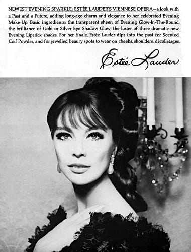 1965 Estee Lauder Viennese Opera Look