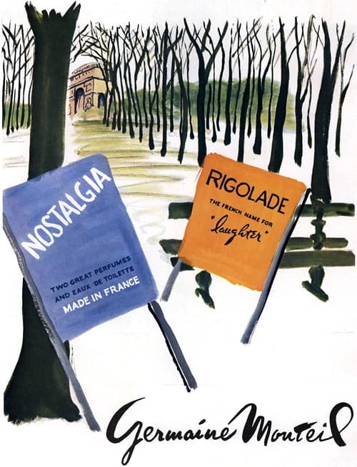 1951 Germaine Monteil Nostalgia and Rigolade