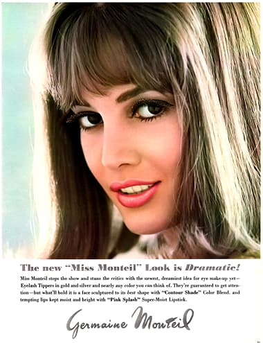 1965 Miss Monteil Dramatic Look